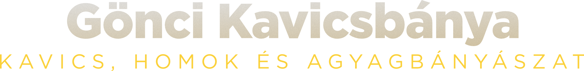 Gönci Kavicsbánya Kft.
